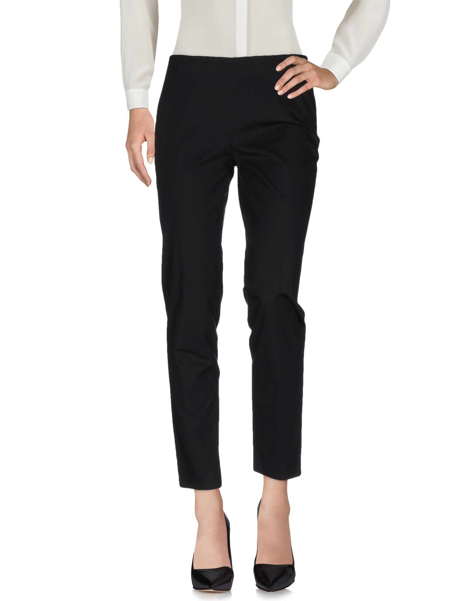 JIL SANDER NAVY Pantalone Nero Donna Pantaloni