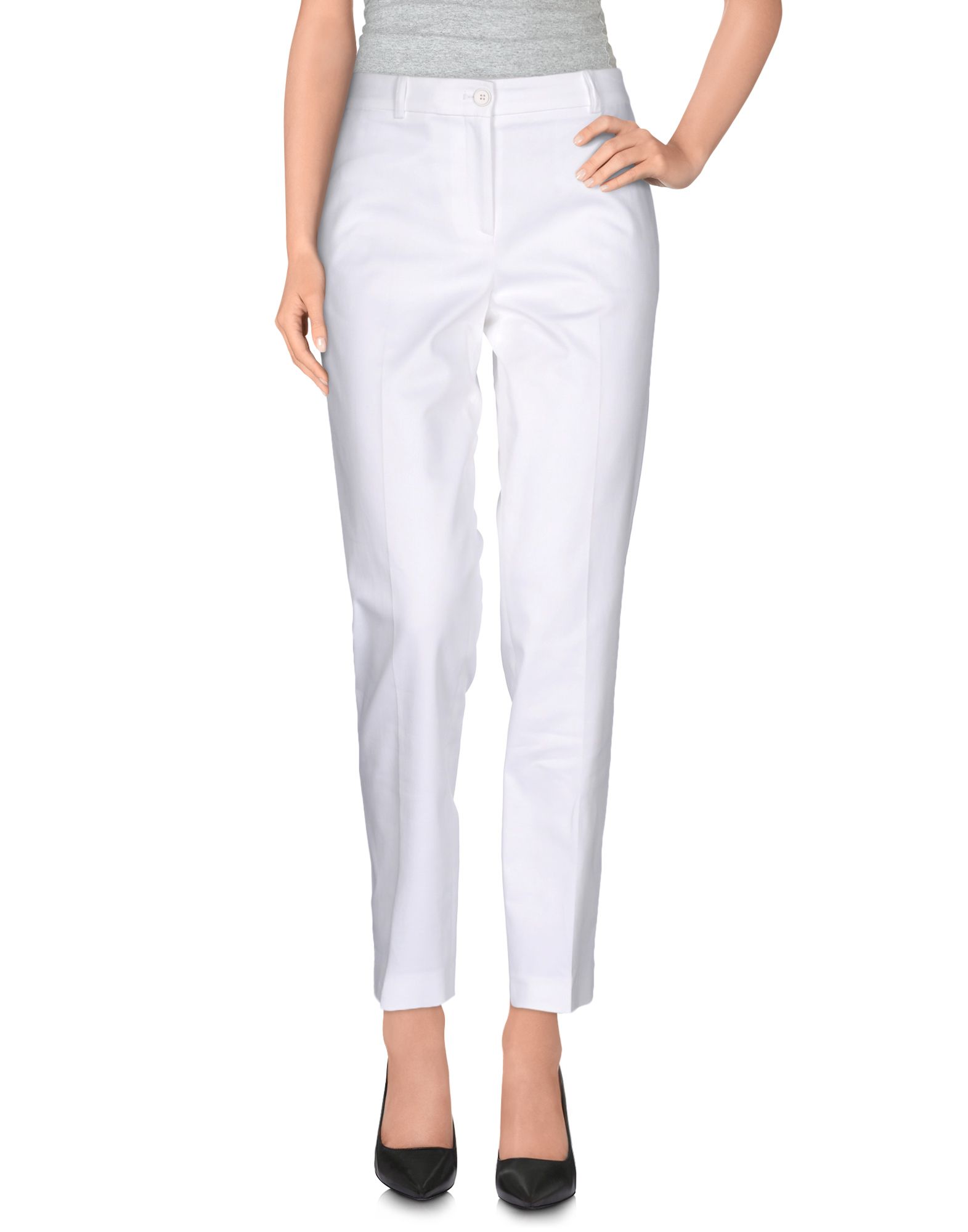 JIL SANDER NAVY Pantalone Bianco Donna Pantaloni