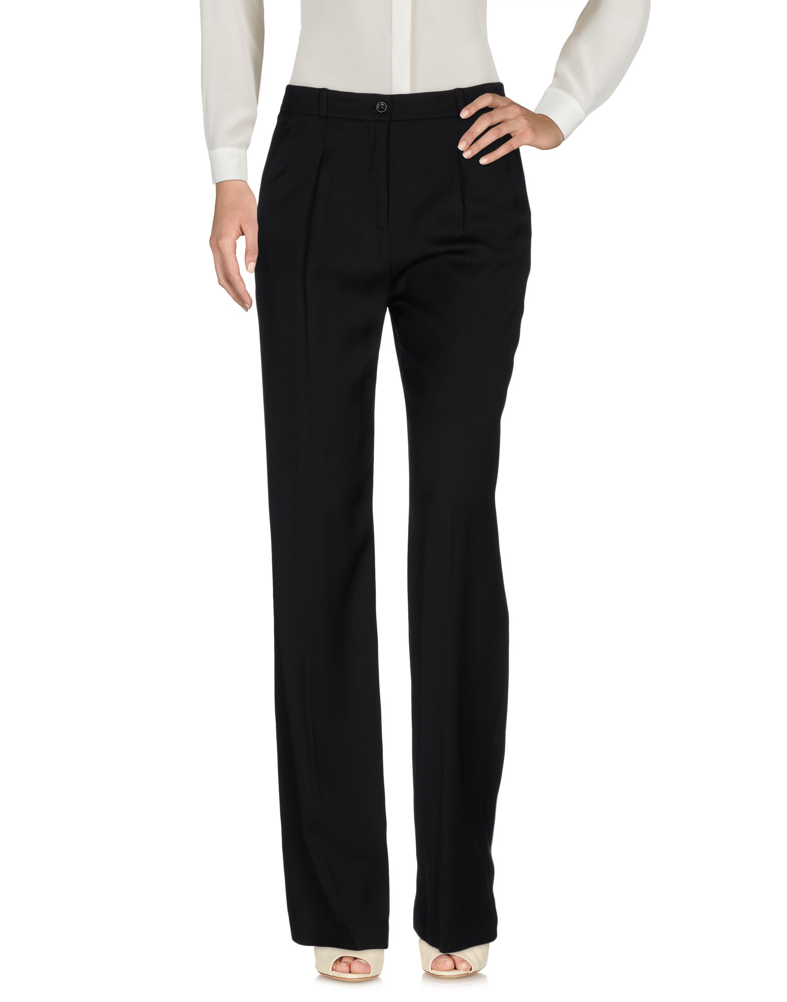 JIL SANDER NAVY Pantalone Nero Donna Pantaloni