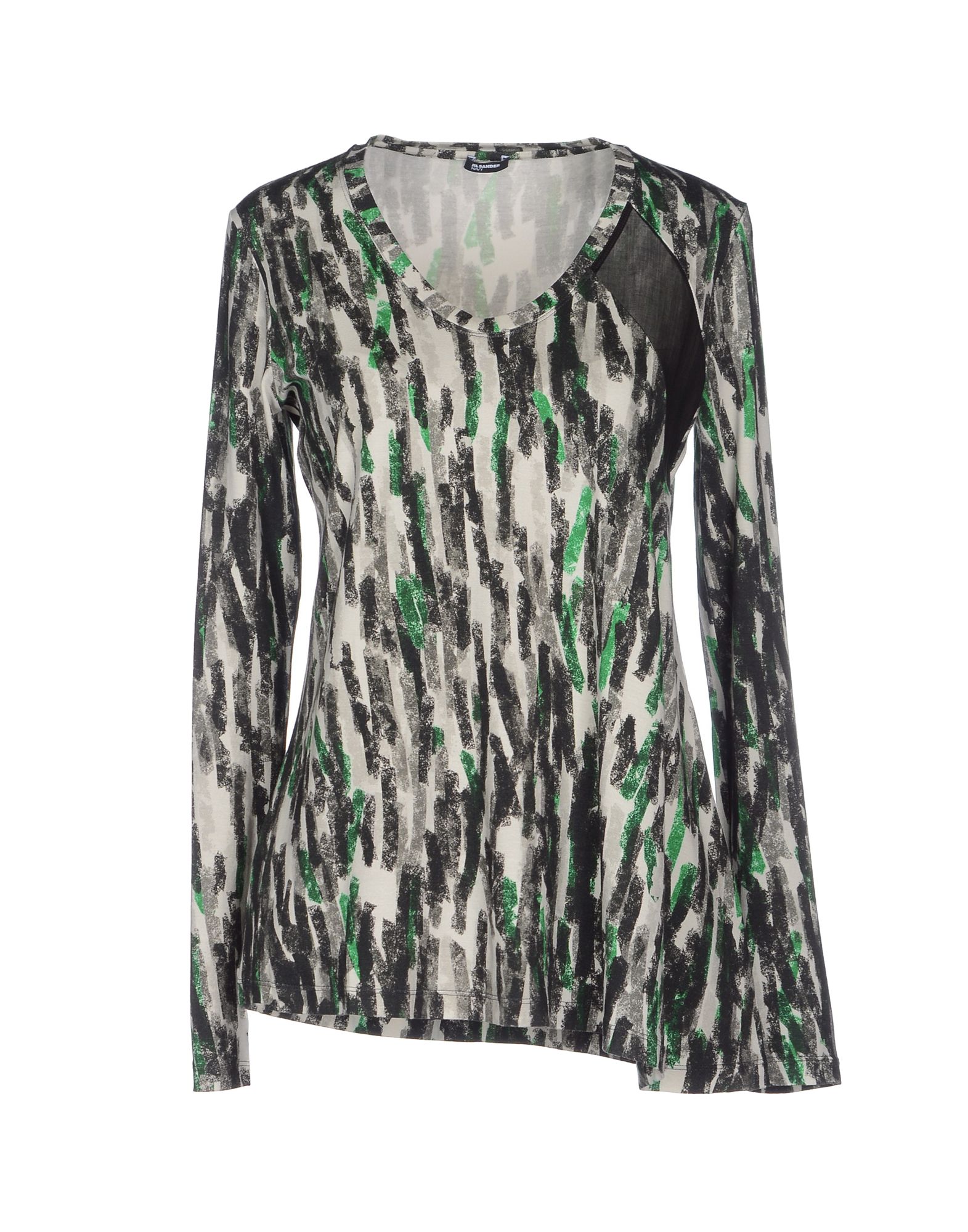 JIL SANDER NAVY T-shirt Verde Donna e Top