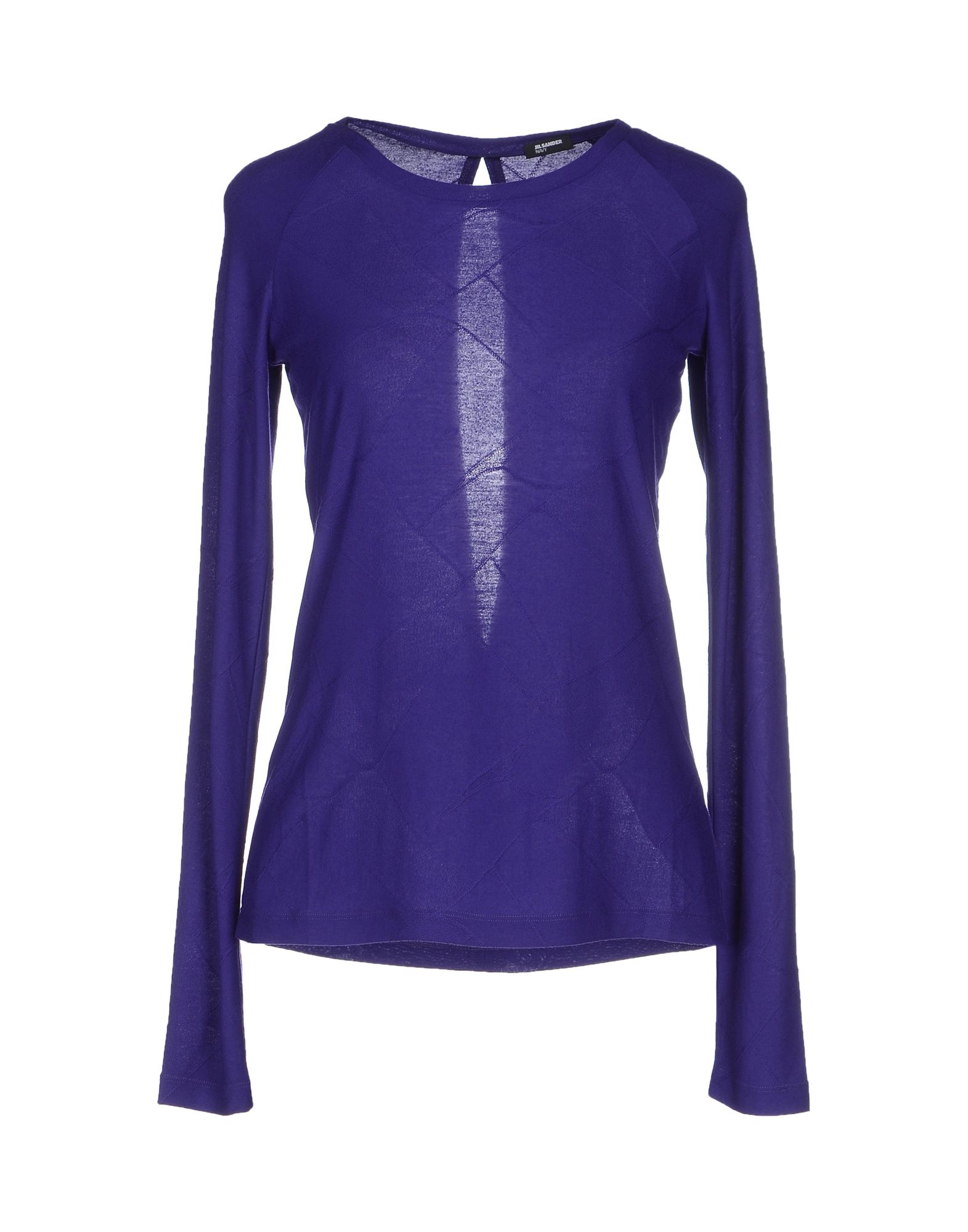 JIL SANDER NAVY T-shirt Viola Donna e Top