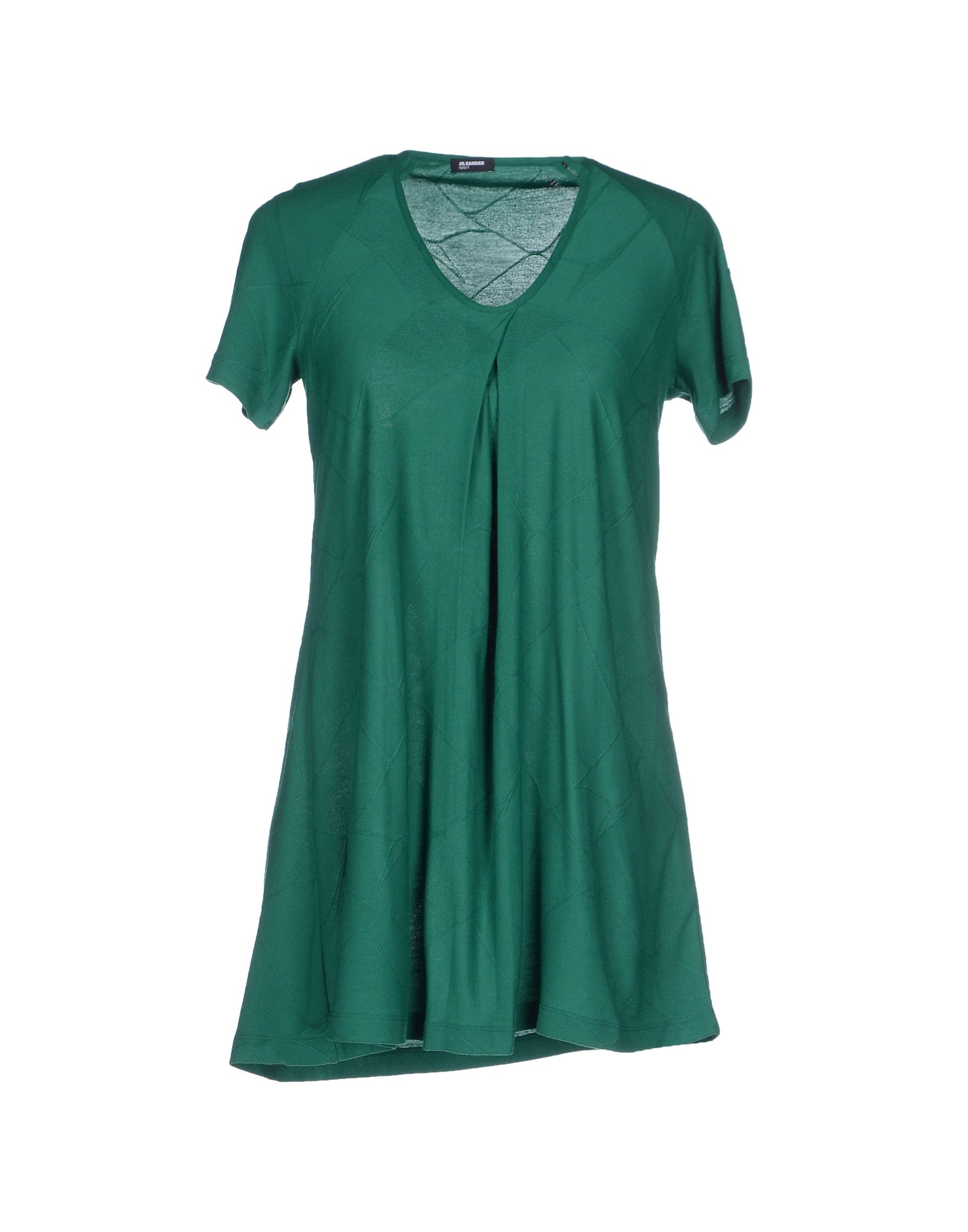 JIL SANDER NAVY T-shirt Verde smeraldo Donna e Top