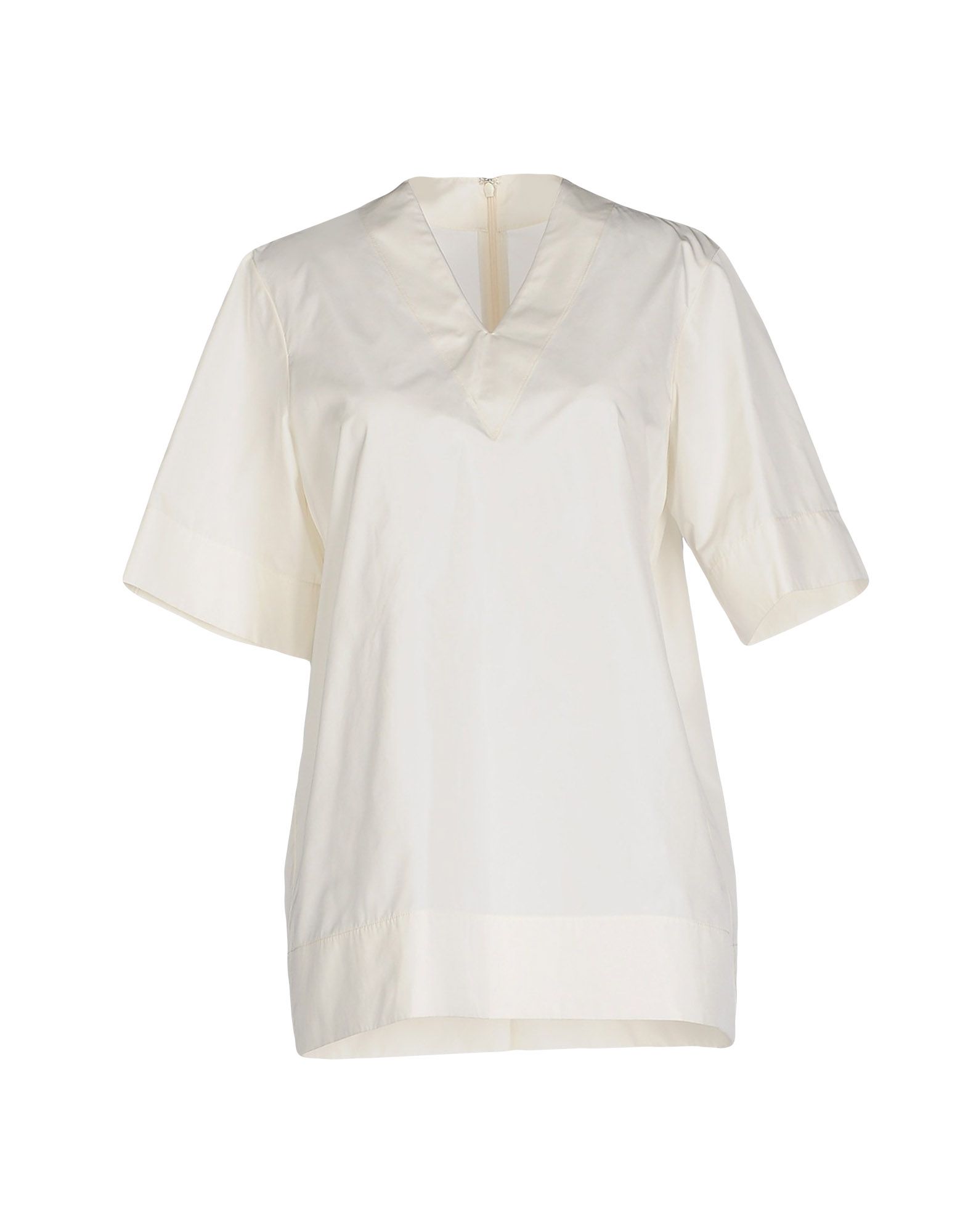 JIL SANDER NAVY Blusa Avorio Donna Camicie