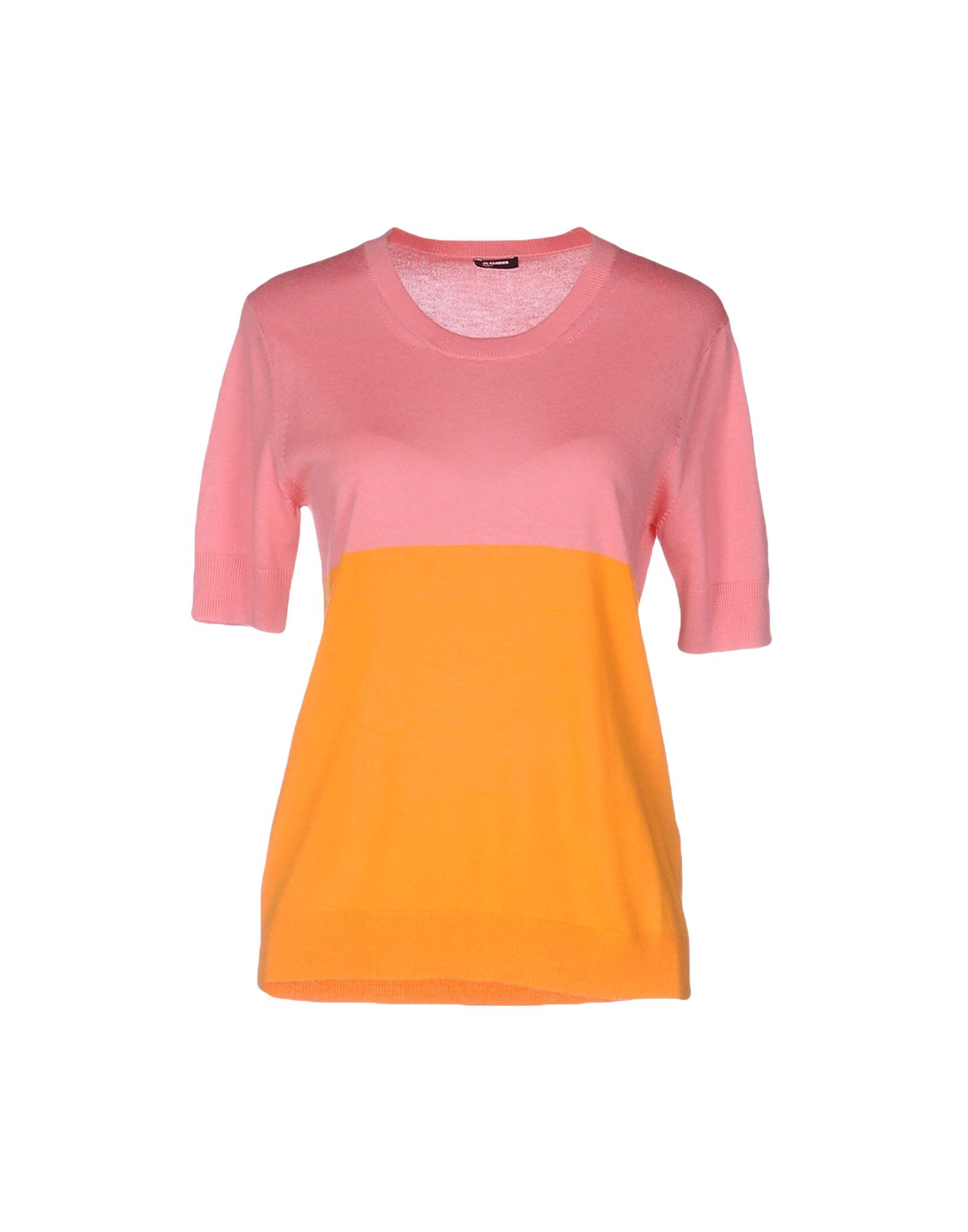 JIL SANDER NAVY Pullover Arancione Donna Maglie e Felpe