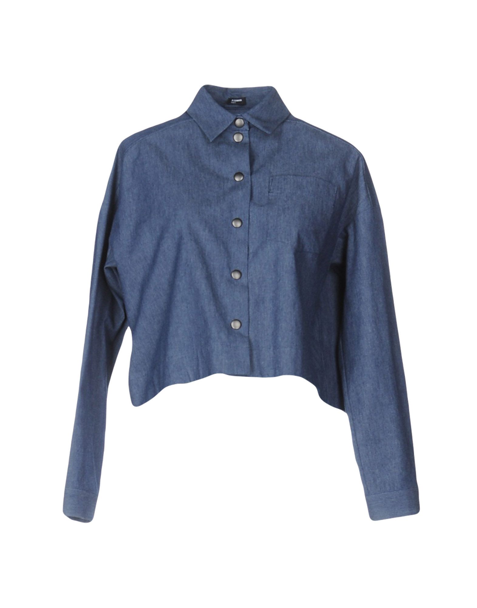 JIL SANDER NAVY Camicia jeans Blu Donna e Denim